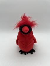 Ty Beanie Baby MAC the Cardinal Bird Plush 6 inch Stuffed Animal Toy 1999