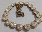 J. Crew Anna Wintour Brulee Crystal Rivoli Rhinestone Chain Necklace 21" — photo 1