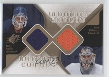 2007-08 SPx Winning Combos Billy Smith Rick DiPietro #WC-DS HOF 0df