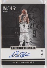 2018-19 Panini Noir Reigning Nights 94/99 Donte DiVincenzo #RN-DD Auto y8a