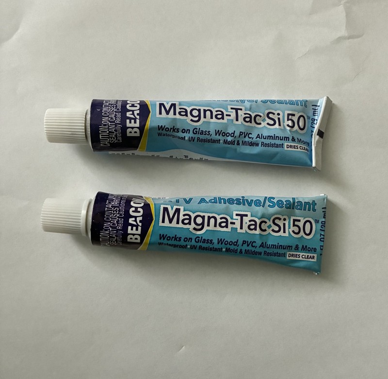 2 Beacon MAGNA-TAC Si-50 RTV SILICON Glue 1oz SQUEEZE TUBE