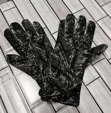 Cejon Velvet Thinsulate Insulation 40Gram Women's Gloves Lined One Size Black