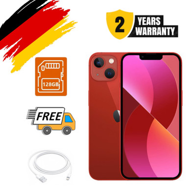 NEU Apple iPhone 13 mini  - 128GB (PRODUCT) RED (Ohne Simlock) (Dual-SIM)  OVP