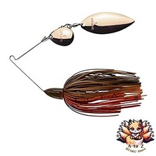 NEW Keitech T-Bone Spinnerbait Tandem Willow TW 3/8oz #511 Green Pumpkin Craw