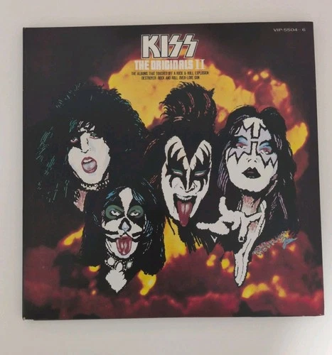 Kiss The Originals II Japan Issue no Obi Vinyl Record LP 1978 Casablanca, EN-104