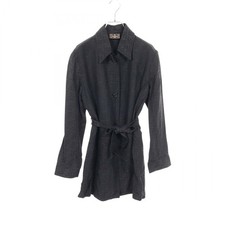 FENDI Zucca Nylon Cotton Black Coat Used, Size 16.7x19.3 in