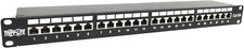 New Open Box Tripp Lite 24-Port 1U Rackmount Cat 5/Cat 6 Patch Panel SD