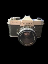 Yashica TL-Electro 35mm SLR Film Camera with Yashinon-DS 50mm f/1.9 Lens - Japan