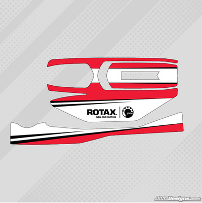 BIRELART ROTAX MAX EVO BATTERY BOX STICKER KIT - KARTING
