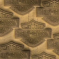 Harley Embossed Leather 23 - 18"x46" Hydrographic Film Hydro Dipping