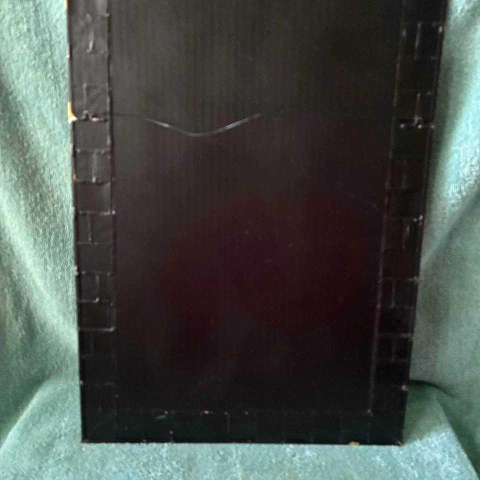 Purple and Turquoise Iridescent Mosaic Square Wall Mirror - Image 4 of 4