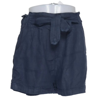 Unique, Shorts, Größe: 34, Blau, Leinen, Einfarbig, Damen #Dyk