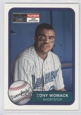 2001 Fleer Platinum Parallel Platinum 186/201 Tony Womack #230 0a1