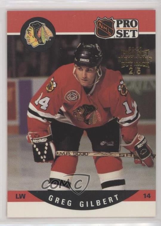 2020-21 Leaf Pro Set Memories 1990-91 Buybacks 2/5 Greg Gilbert #429 0s3