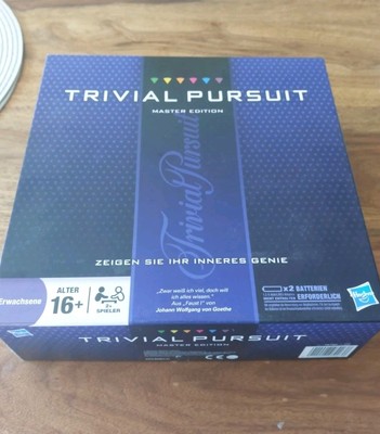 Trivial Pursuit Master Edition Gesellschaftsspiel vollständig sehr guter Zustand