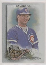 2022 Topps Allen & Ginter Hot Box Silver Portrait Ryne Sandberg #70 HOF 1b8