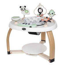 5-In-1 Here I Grow Stationary Activity Center Black White D cor Collection,