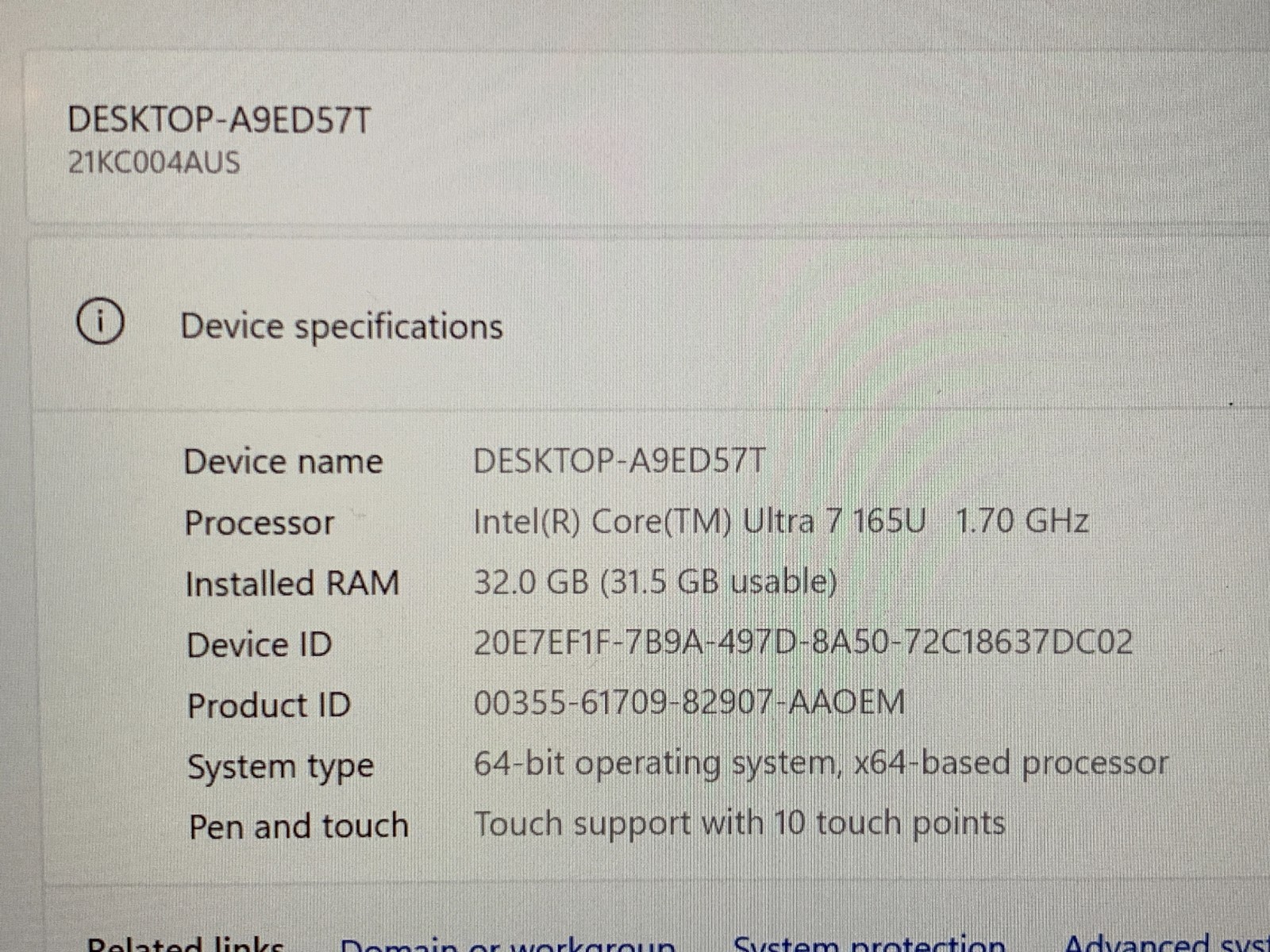 Lenovo ThinkPad X1, 14-Inch Laptop, with Ultra 7 165U