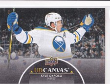 21/22 UD SERIES 2 CANVAS KYLE OKPOSO BLACK PARALLEL #130