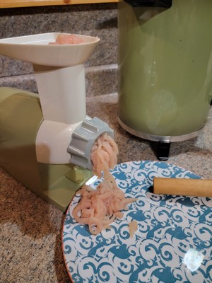 Meat Grinder Rival Compact Electric 2105 Meat Vegetables Nuts User Manual