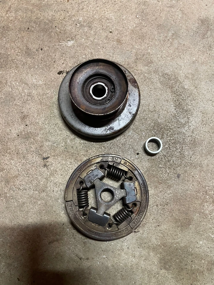 Conjunto de embrague de sierra de corte y polea de tambor OEM Stihl Ts500i — Bin N53 Foto 2 de 3