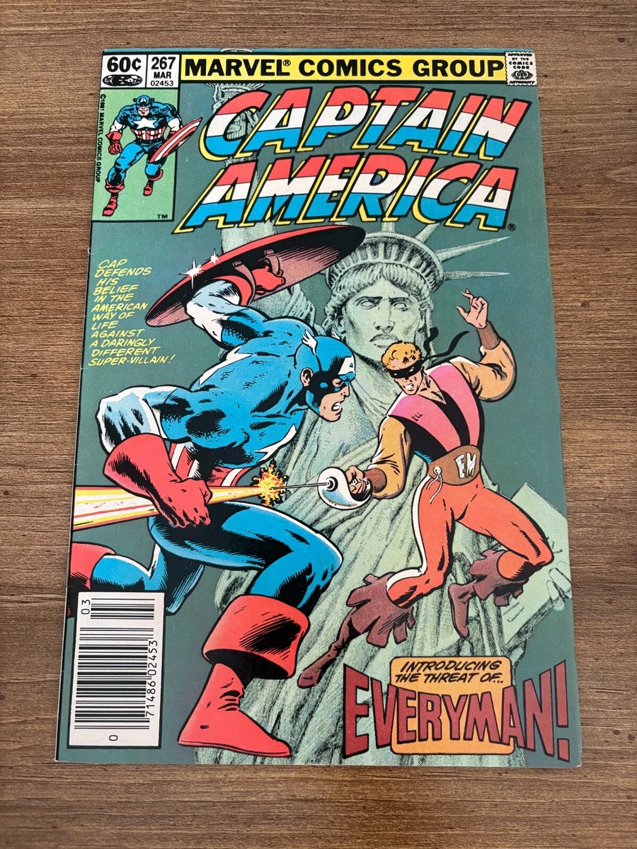 Captain America # 267 VF/NM Marvel Comic Book Avengers Bucky