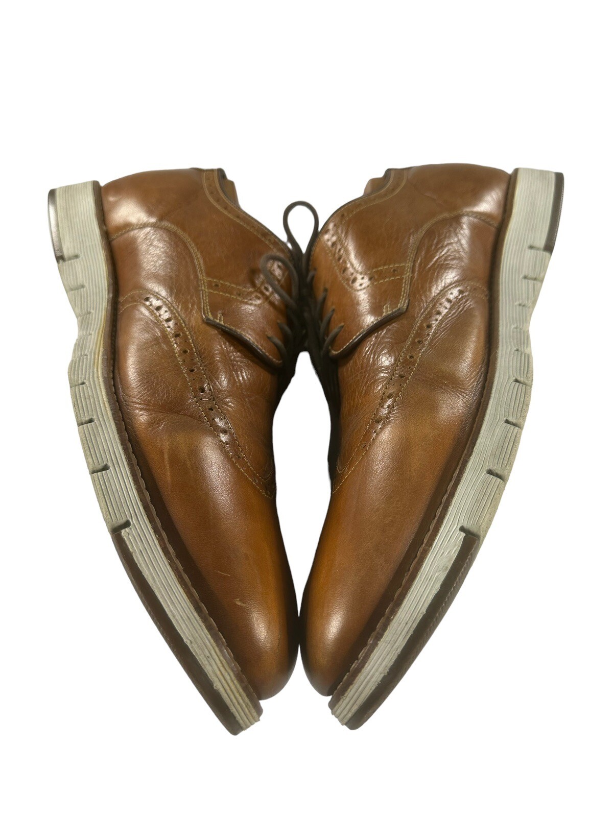 SAOLA Scarpe casual Johnston & Murphy da uomo taglia 13 M marroni a coda di rondine 27 1746