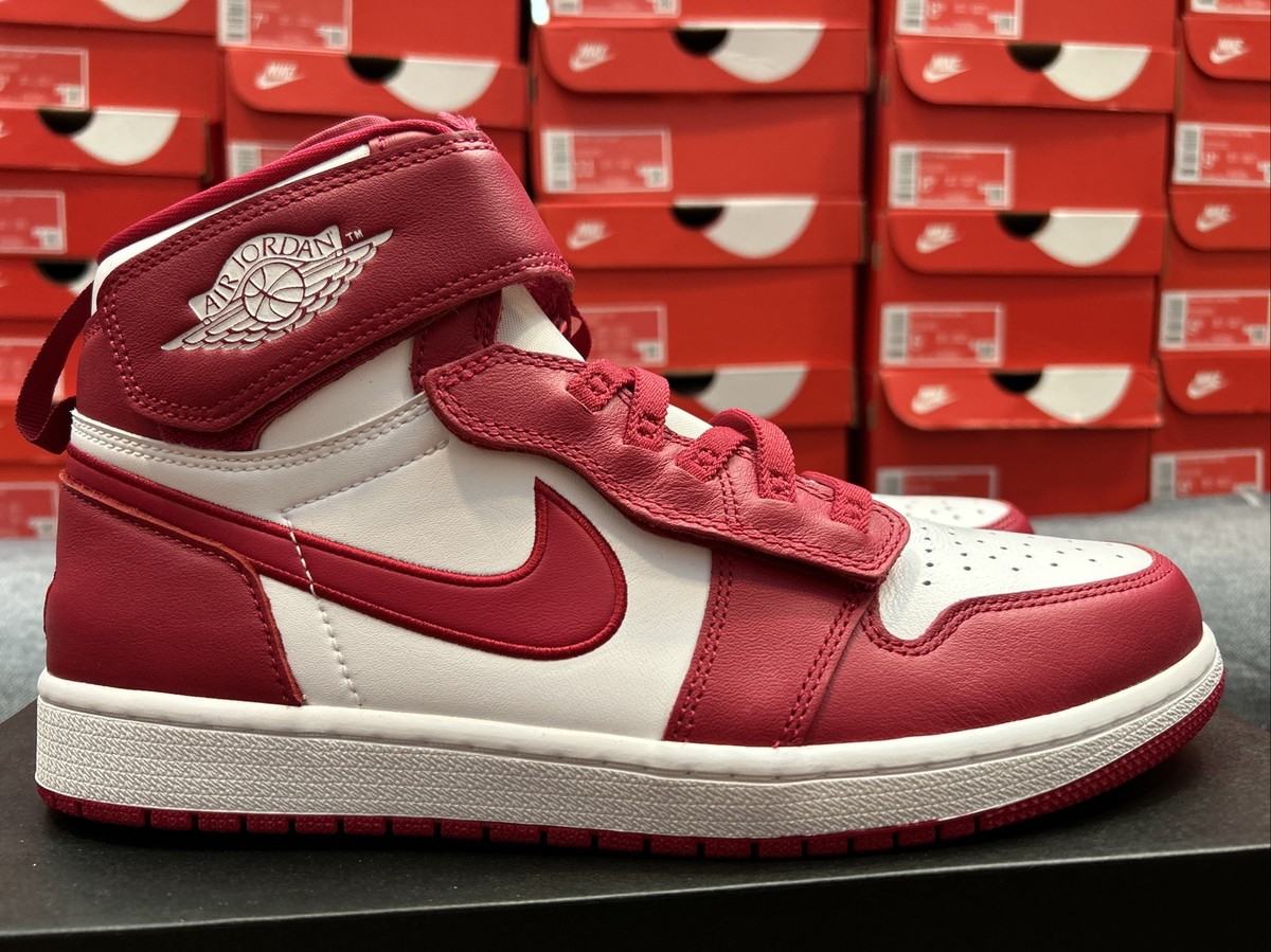 シューズ(男性用) Air Jordan 1 HI Flyease 9.5 Air Jordan 1 High FlyEase “Cardinal Red” White Pink - Men's