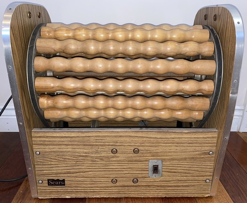 Vintage RARE Sears Roebuck & Co. Electric Wood Roller Massager Mo 29891 READ
