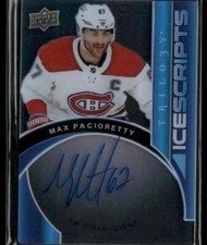 2018-19 Upper Deck Trilogy #IS-MP Max Pacioretty Ice Scripts