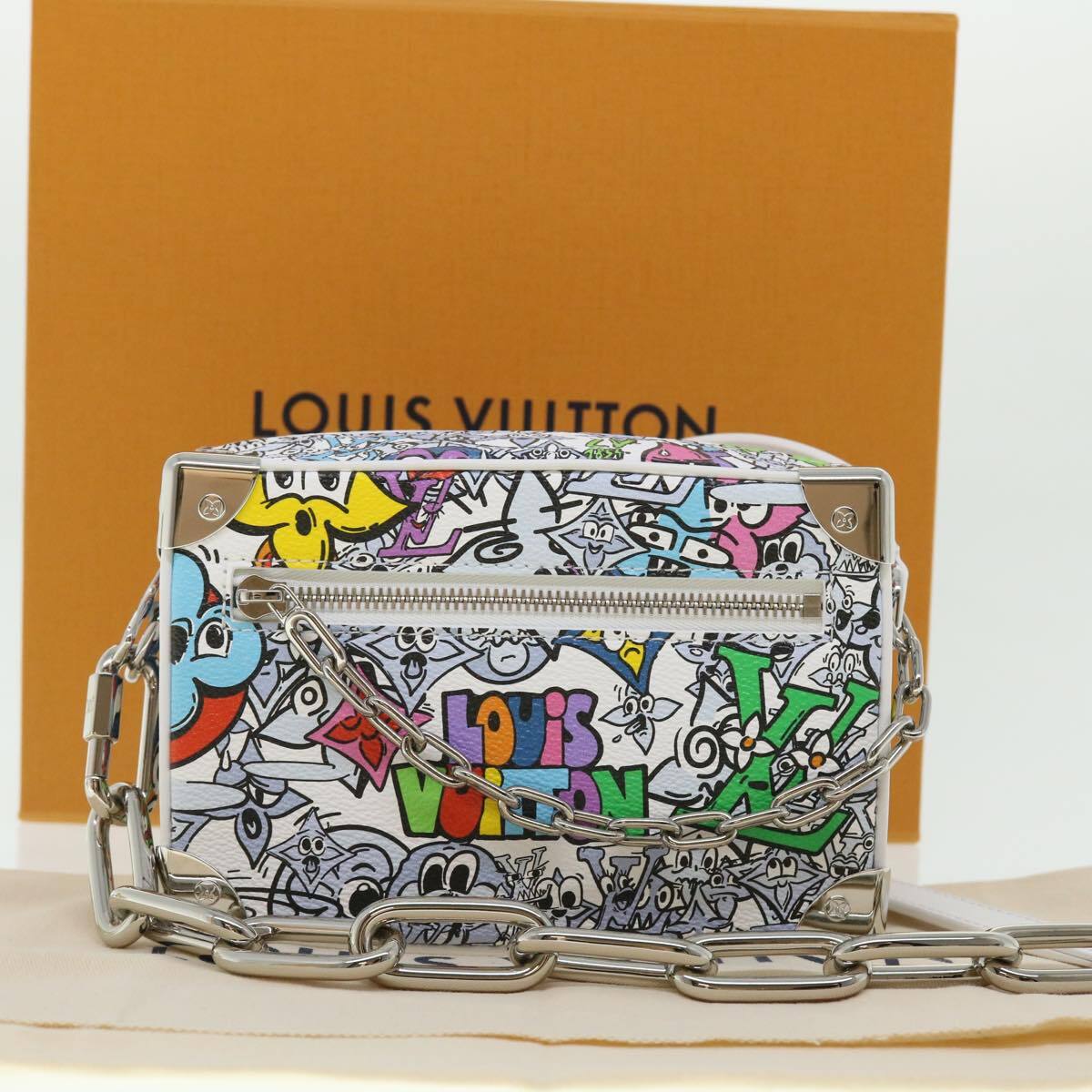 LOUIS VUITTON Monogram Comics Mini Soft Trunk Bag Multicolor LOUIS VUITTON Monogram Comics Mini Soft Trunk Bag Multicolor
