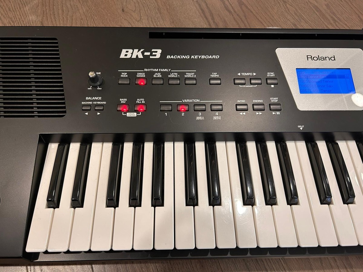 Roland BK-3 61-Key Keyboard (with carrying bag - Local Pickup only