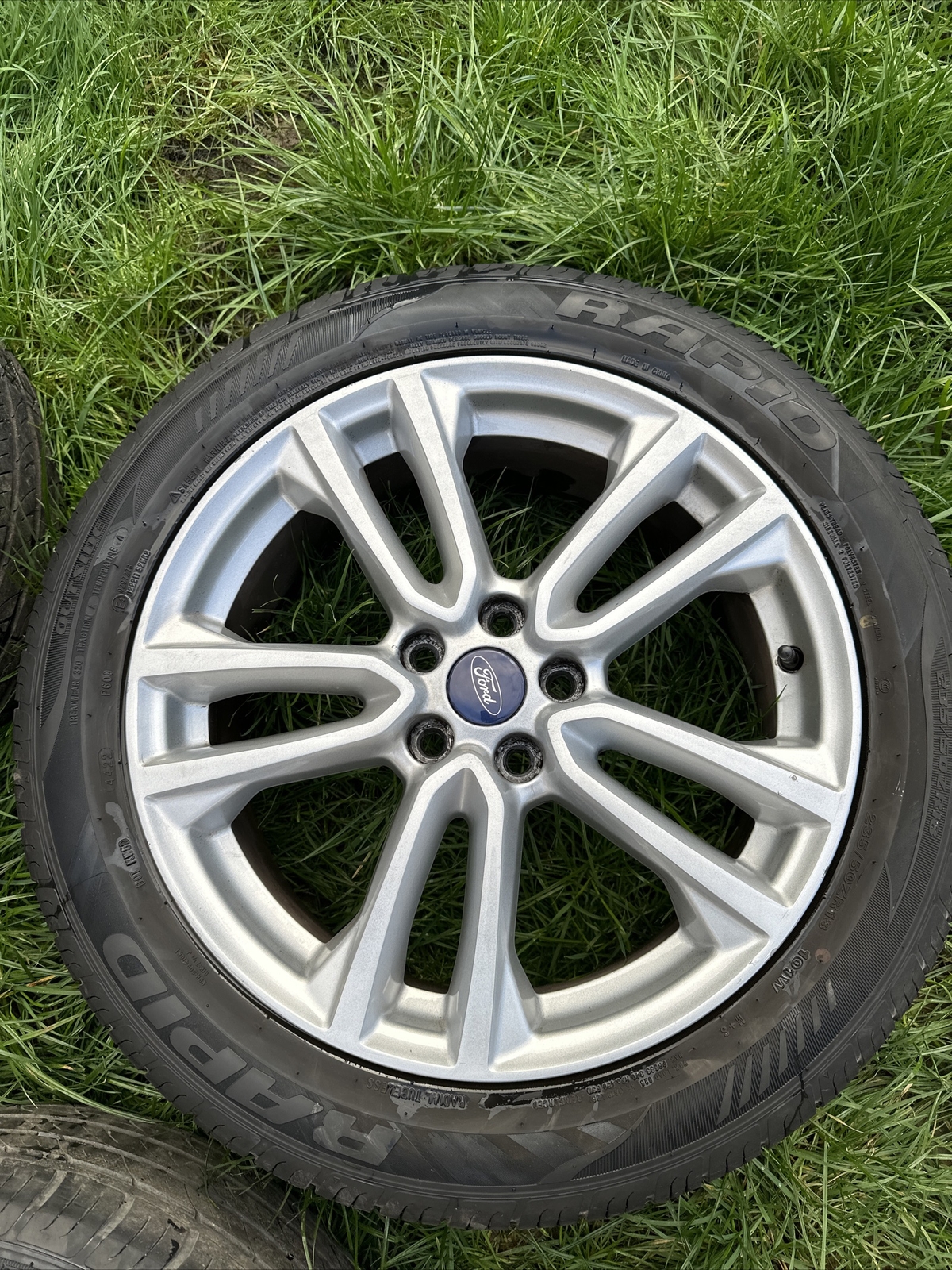 FORD KUGA ALLOY WHEELS & TYRES FULL SET 235/50/R18 18'' 7.5J ET52.5 MK2