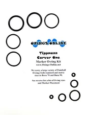 Tippmann Carver One Paintball Marker O-ring Oring Kit x 4 rebuilds / kits