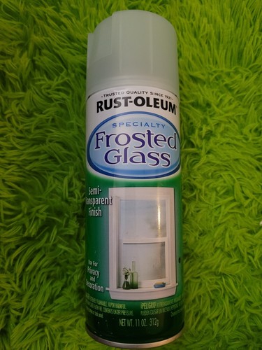 Rust-Oleum 257465 Frosted Glass Spray Finish Sea Glass 11 oz. 70% Full
