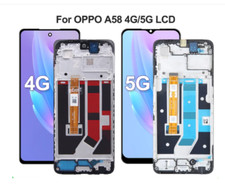 For OPPO A58 5G OPPO A58 4G CPH2577 LCD Display Touch Screen Digitizer Black