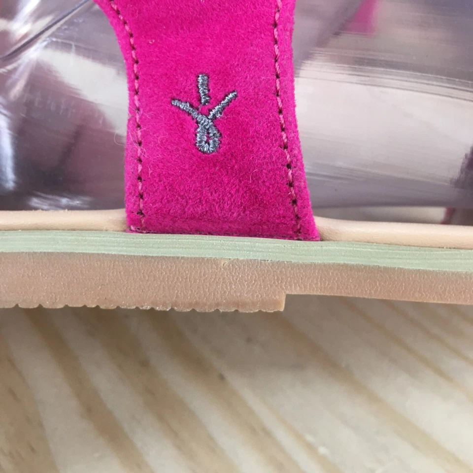 Emu Australia Sandals Kids 3 Clog Pink Polka Dot Closed Toe Comfort Casual Flats - Image 4 of 4