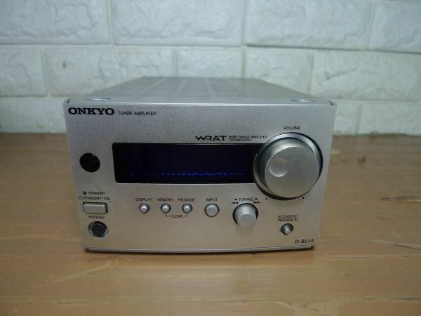 ま*い様 ジャンク扱ONKYOコンポ R-801A/C-701A/MD-101A 2025年