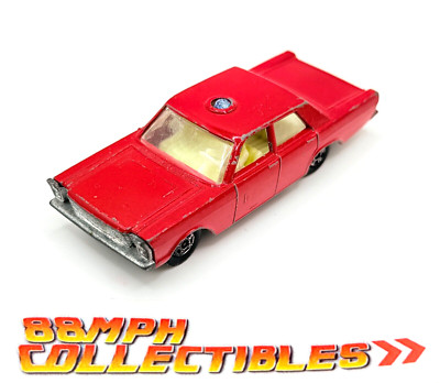 Very Nice Matchbox #59 FORD GALAXIE FIRE CHIEF England Lesney