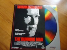 The Running Man Laser Disc Movie Starring: Arnold Schwarzenegger C. 1987 101 Min
