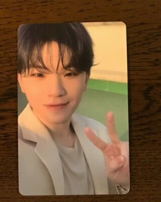 SEVENTEEN トレカ WOOZI WOOZI SEVENTEEN SEVENTEENTH HEAVEN JAPAN POB Photocard CARAT
