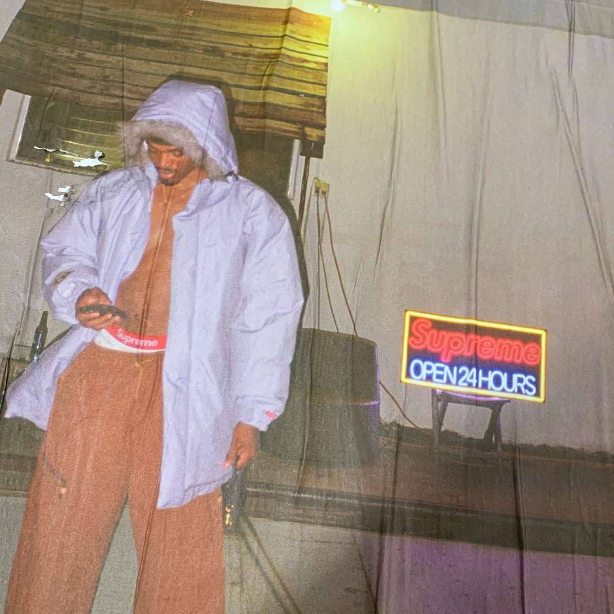 Supreme New york Tyshawn Jones Harmony Korine Sun Damage Wheat
