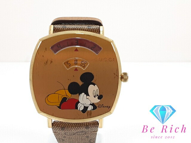 Gucci Grip Watch 157.4 YA157420 Disney Collaboration Mickey Gucci Grip Watch 157.4 YA157420 Disney Collaboration Mickey