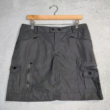 Ralph Lauren Golf Mini Skirt Women's 8 Black Stretch A-Line Tennis Performance
