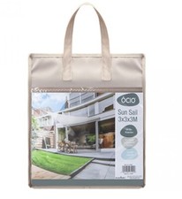 Ocio Summer Garden UV protection TRIANGLE 3 x 3 x 3mtr Sun Sail Sunshade 574005