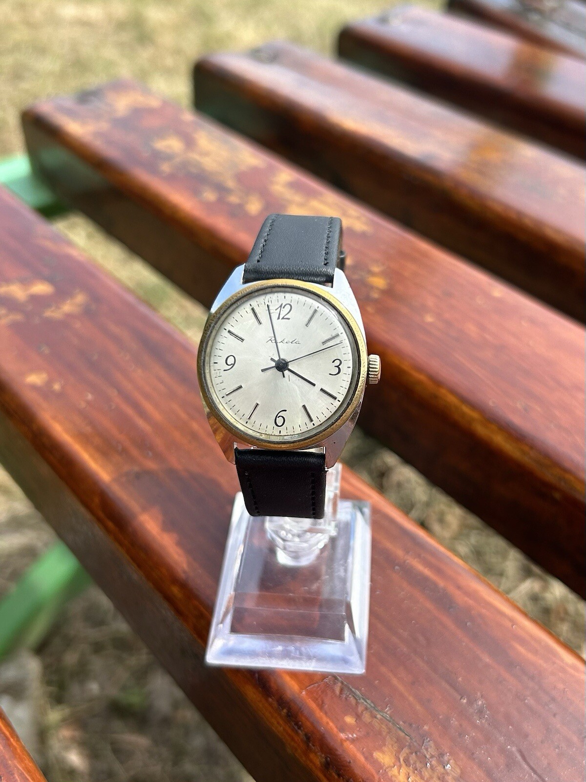 Vintage Watch Raketa Soviet Made In USSR Retro Mechanical Wristwatch 1980’s
