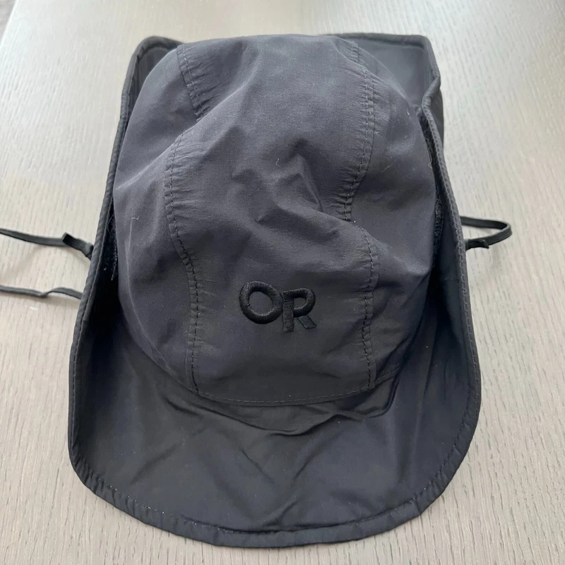 outdoor-research vintage outdoor sombrero gtx goretex logo rain hat cap 