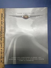 Vintage New Old Stock 1999 Chrysler Lineup Dealership Brochure LHS Sebring 300M