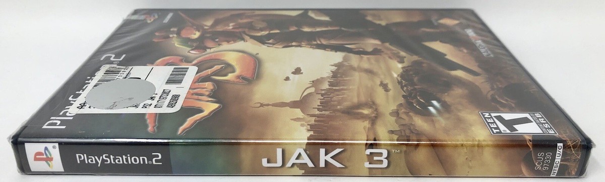 SONY PS2 JAK 3 Black Label BRAND NEW Factory Sealed | eBay