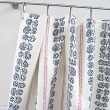 SALE%BOLZANO Leinen Stoff tissu Bordüren Alpenland Meterware fabric Nya Nordiska